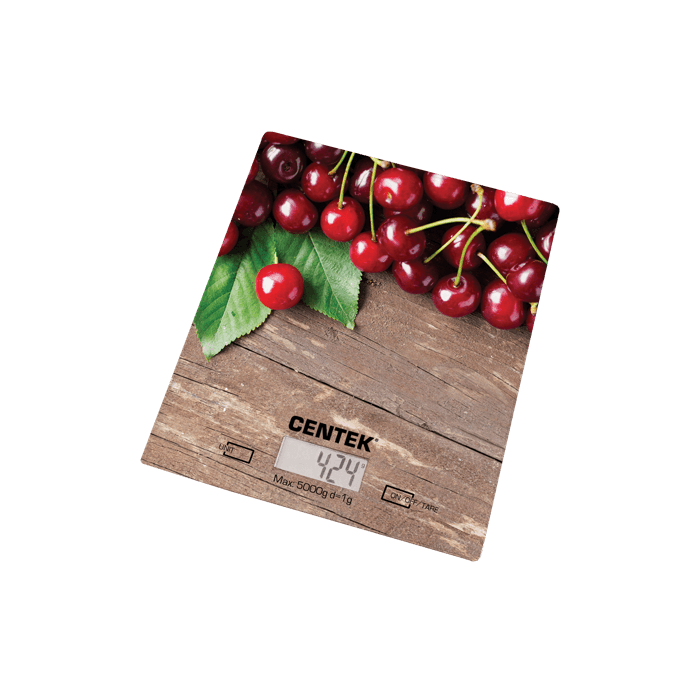 Весы кухонные Centek CT-2462 Вишня