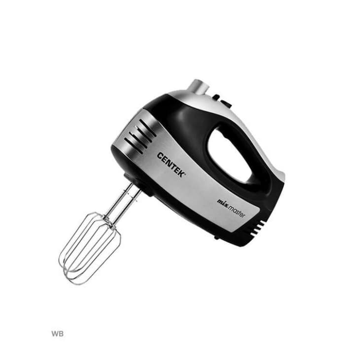 Миксер Centek CT-1122 черн/сталь