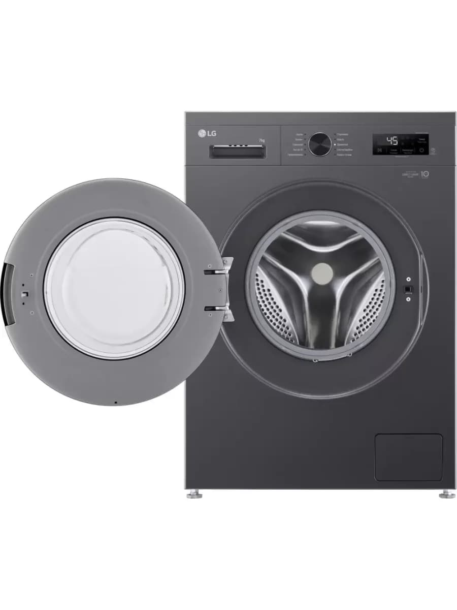 Стиральная машина LG F2Y1WS5J 6,5кг сер