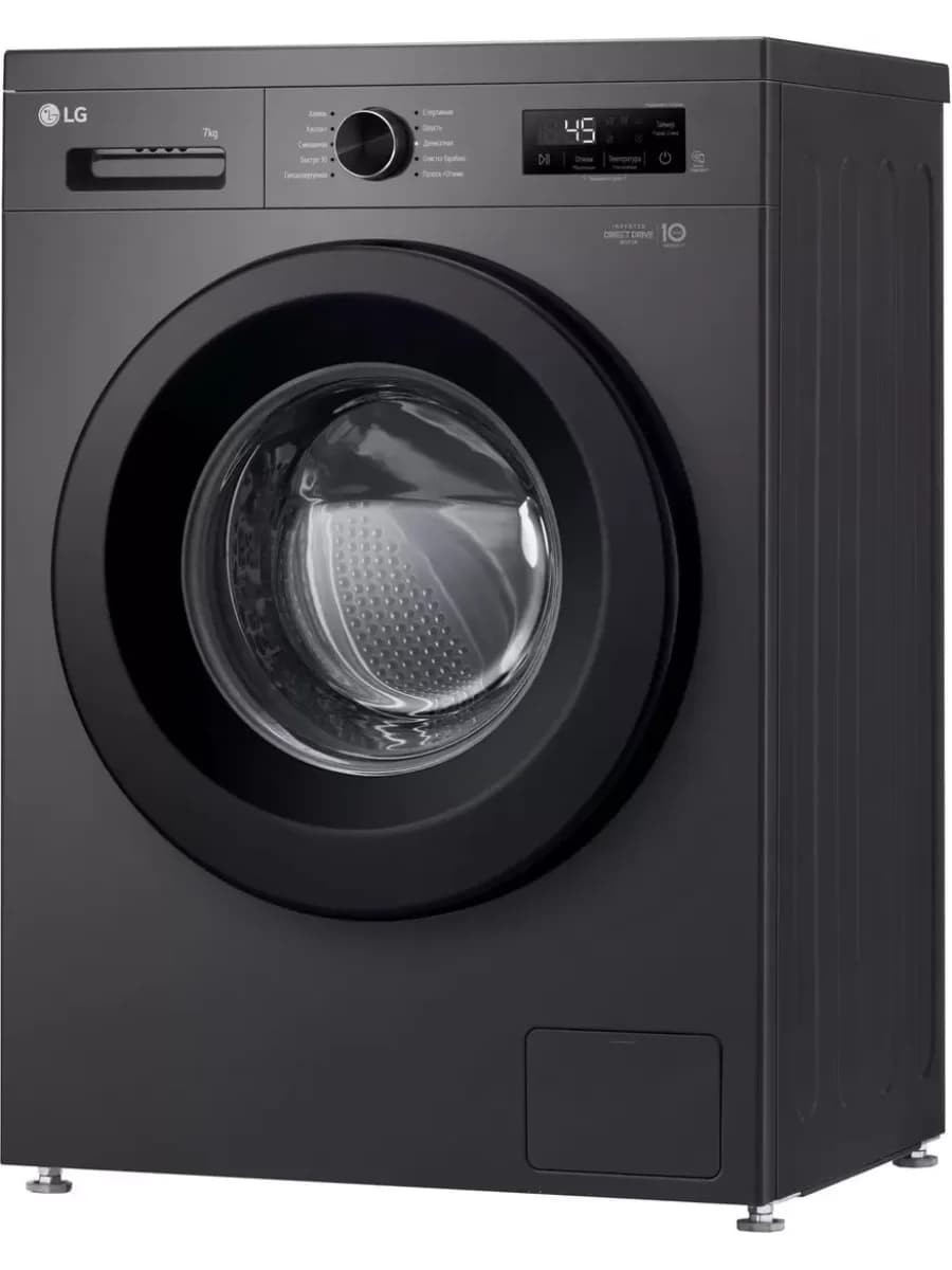 Стиральная машина LG F2Y1WS5J 6,5кг сер