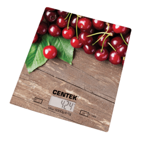 Весы кухонные Centek CT-2462 Вишня