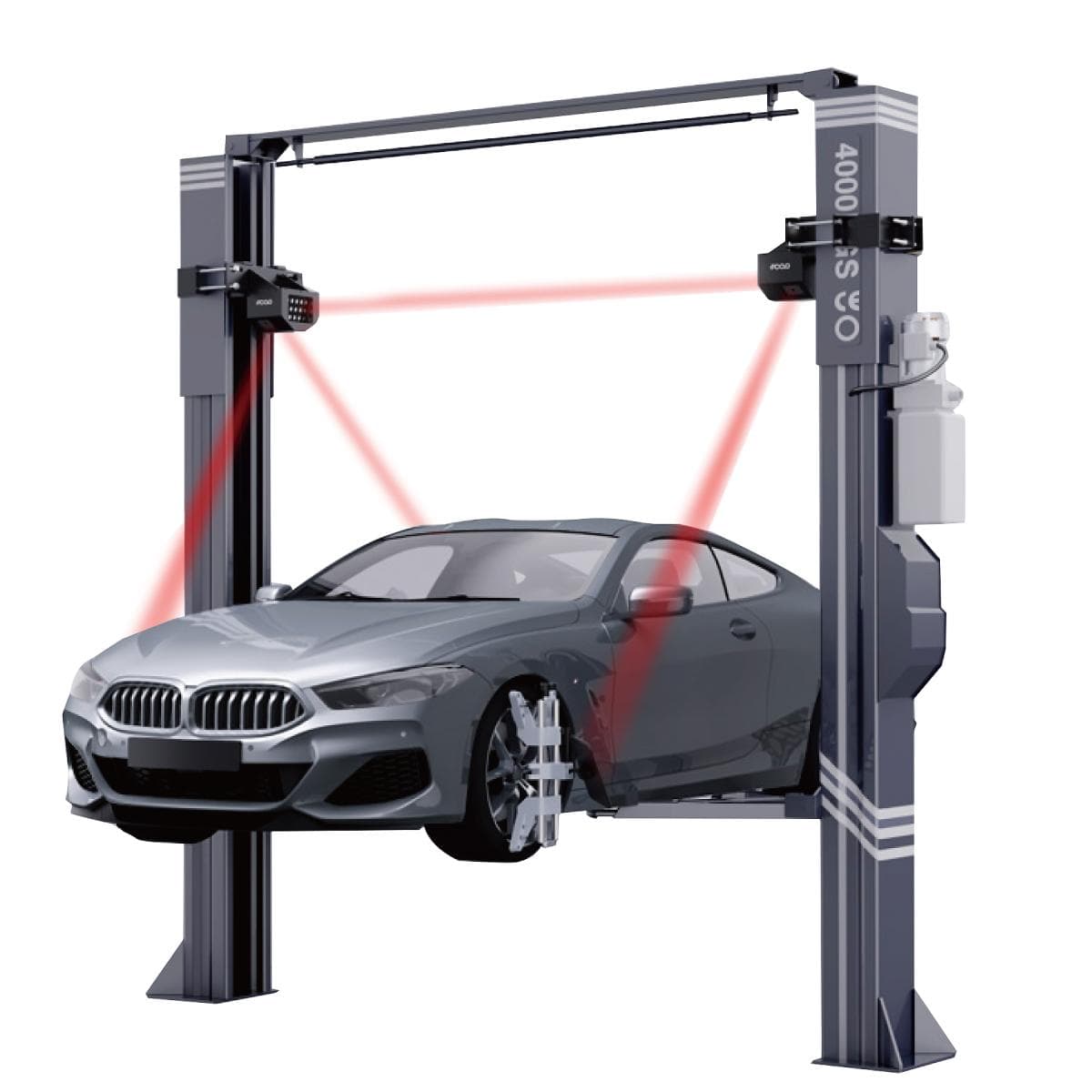 FCAR FD-505M — 5D система измерения углов установки колес для двухстоечного подъемника
