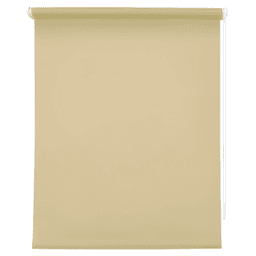 Рулонная штора Эрмитаж, ткань Лен, цвет лимонный(L2108), 180х160