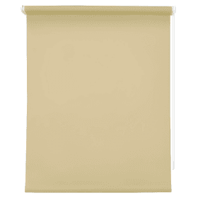 Рулонная штора Эрмитаж, ткань Лен, цвет лимонный(L2108), 200х160