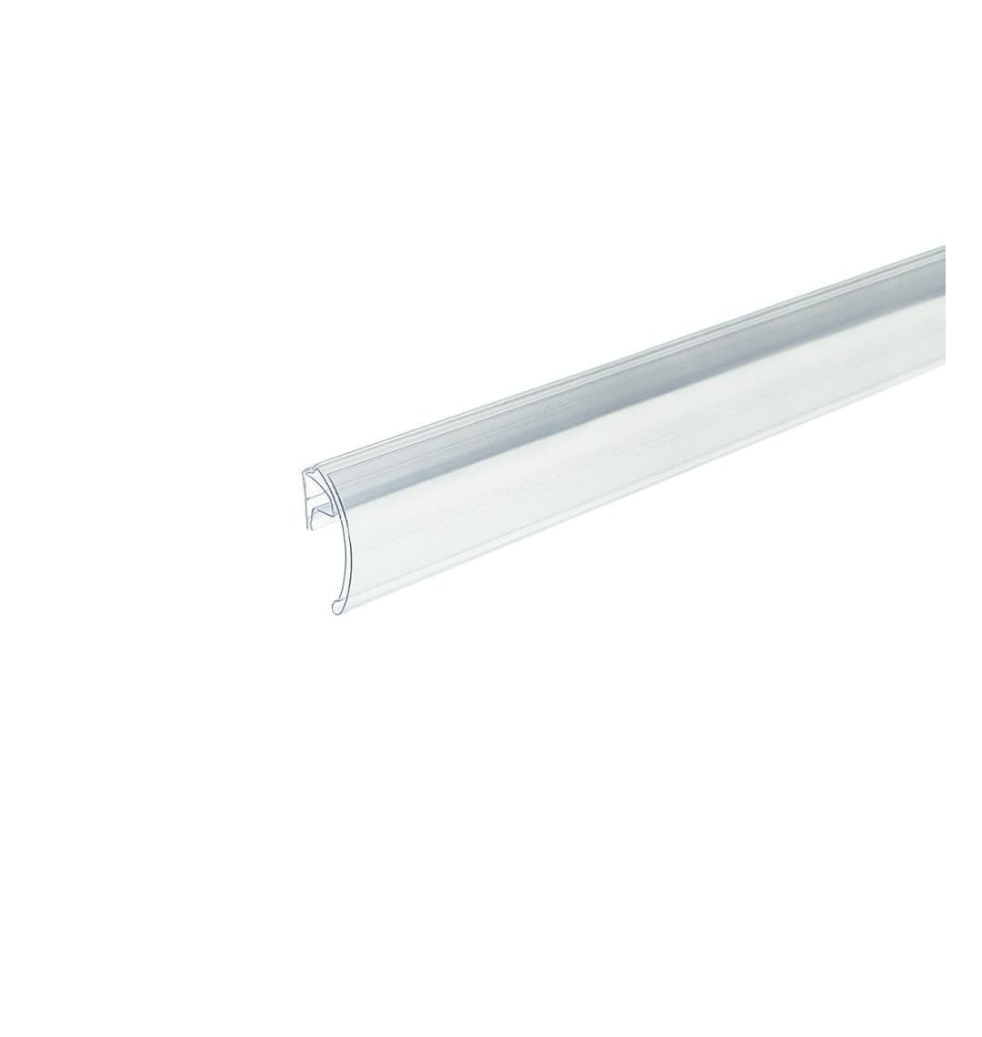 Ценникодержатель на сетчатые полки KE39 стандарт (653, Прозрачный, 101104-00-0653)