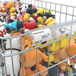 Ценникодержатель на сетчатые полки KE39 стандарт (653, Прозрачный, 101104-00-0653)