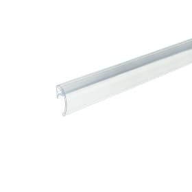 Ценникодержатель на сетчатые полки KE39 стандарт (653, Прозрачный, 101104-00-0653)