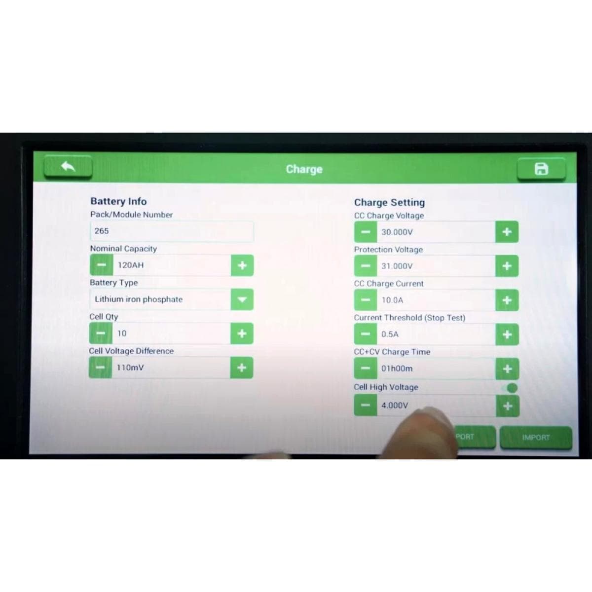 SmartSafe EP260 Тестер заряда аккумулятора для электромобилей