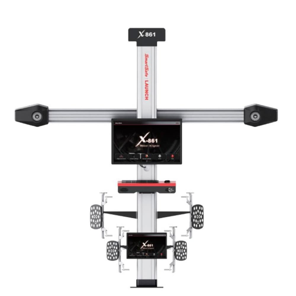 SmartSafe-Launch X-861 L (1 монитор, с принтером) стационарный стенд для регулировки развал-схождение колес
