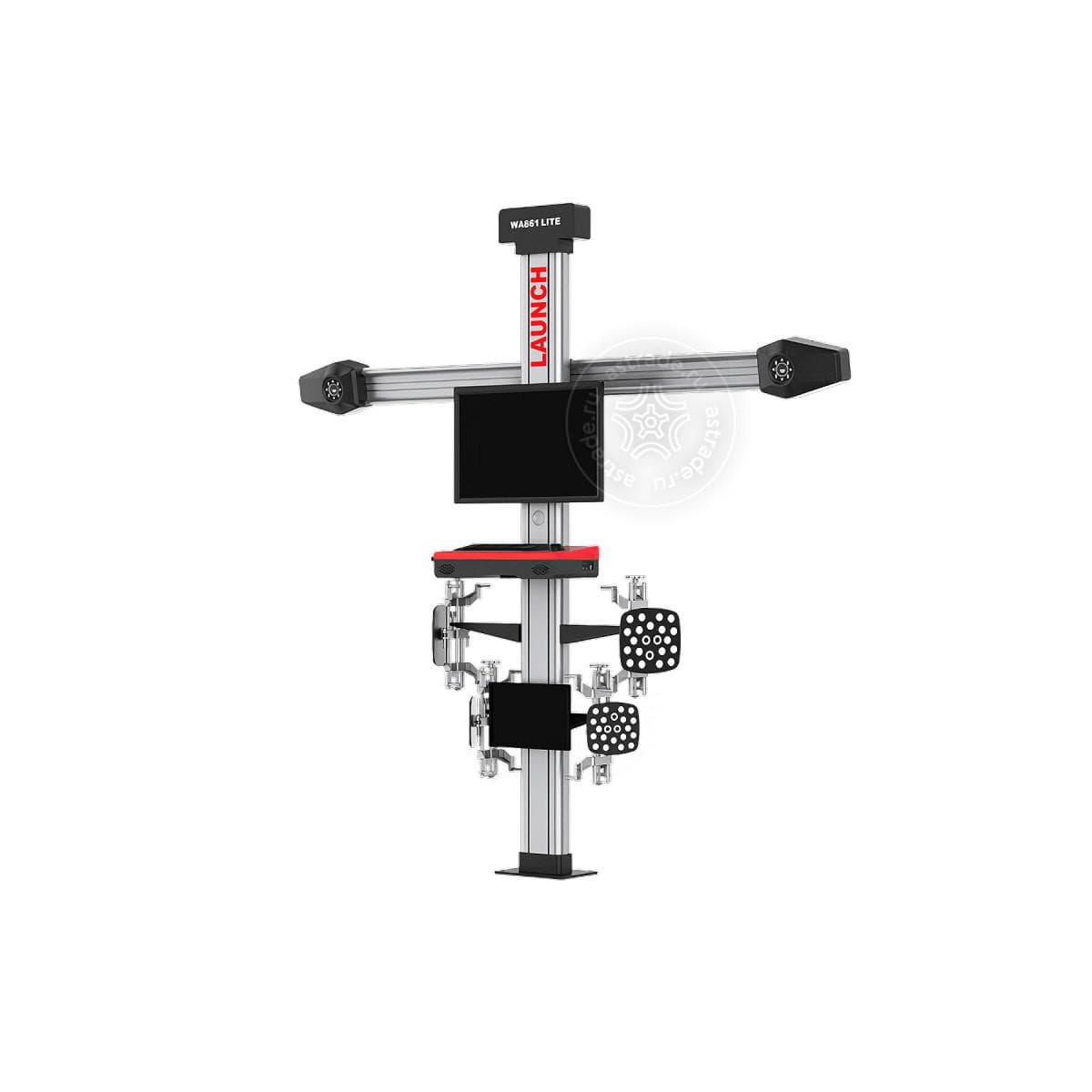 SmartSafe-Launch X-861 L (1 монитор, с принтером) стационарный стенд для регулировки развал-схождение колес