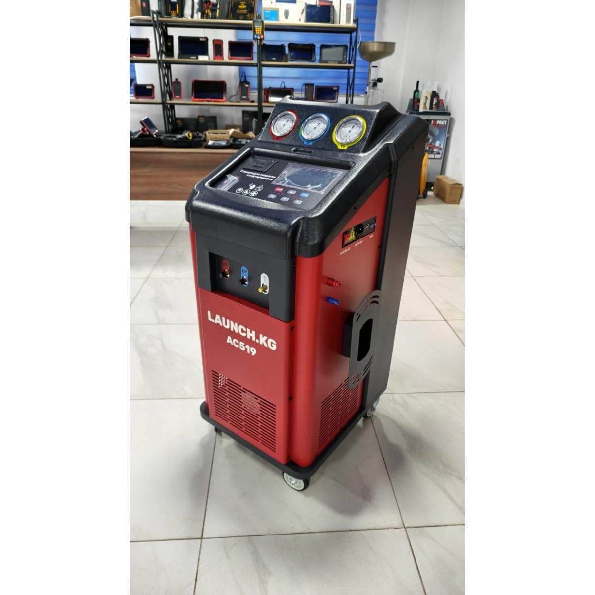 Smartsafe AC519 установка для обслуживания автокондиционеров, замена, очистка, автоматическая R134a, R1234YF