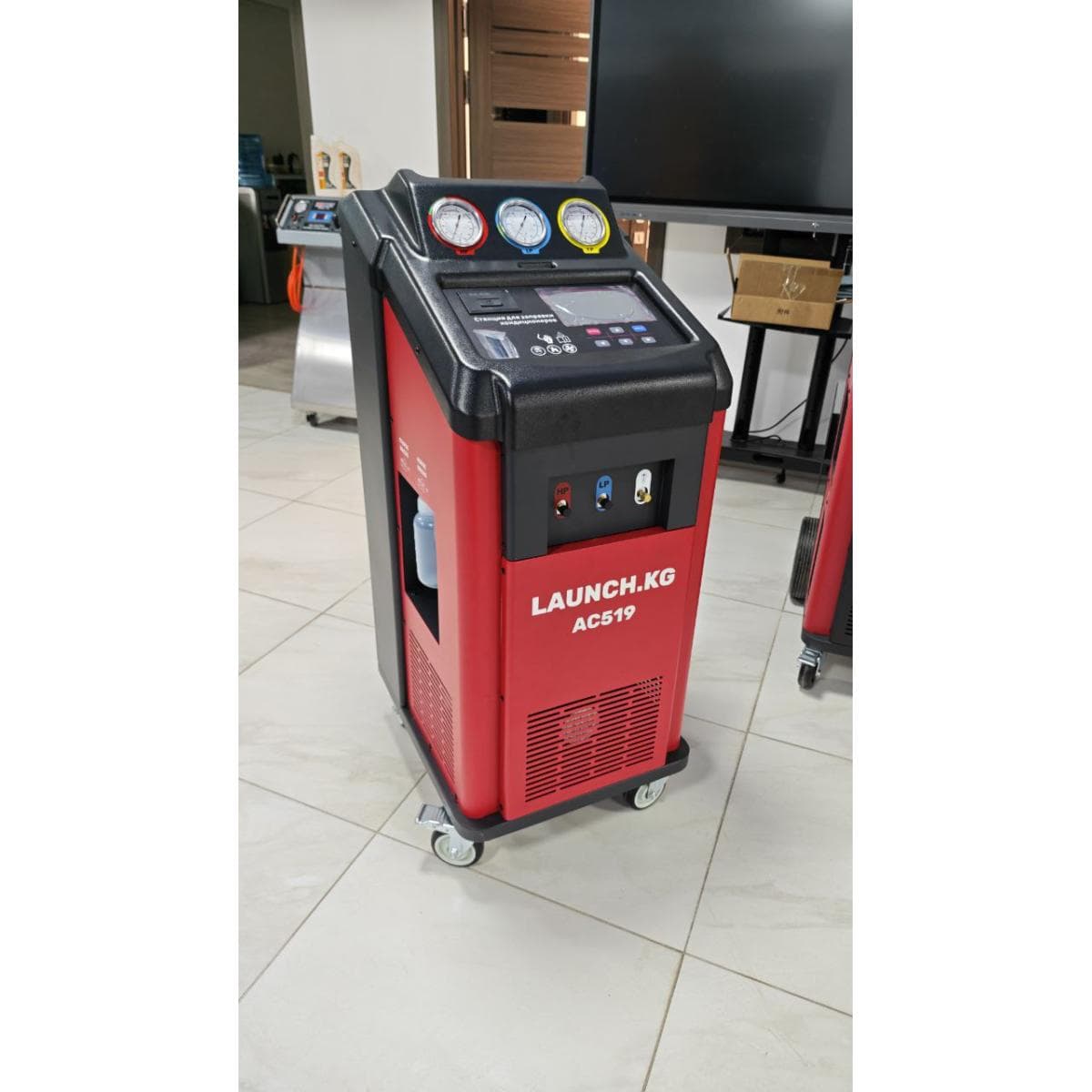 Smartsafe AC519 установка для обслуживания автокондиционеров, замена, очистка, автоматическая R134a, R1234YF