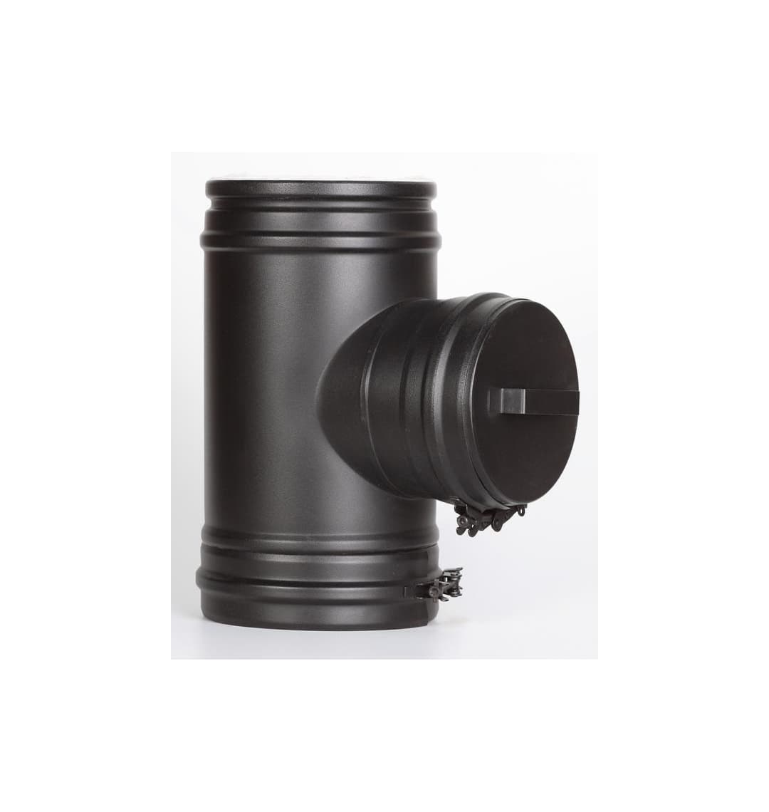 Заглушка тройника д.150 PM25 (Чер.)