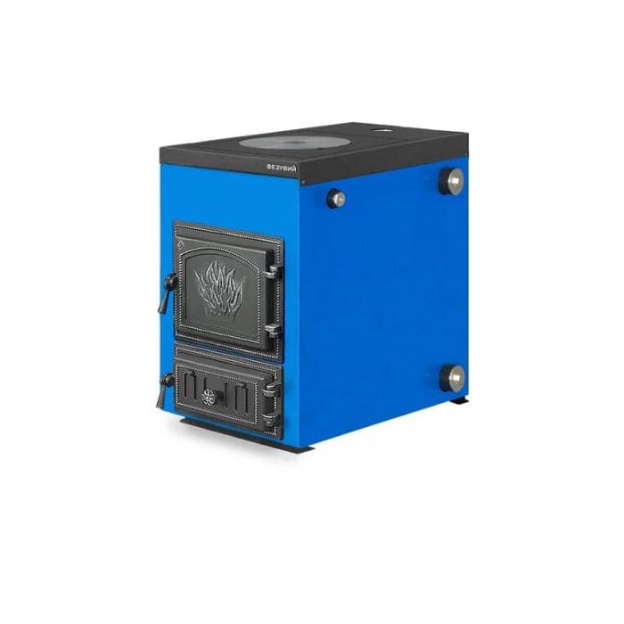 Котёл отопительный Везувий "Эльбрус-18П" (с чугунной плитой)