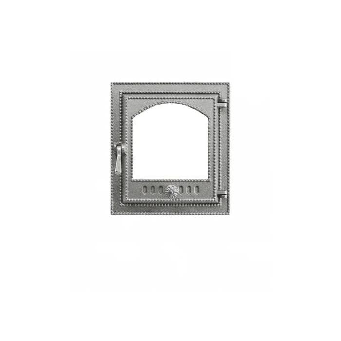 Дверка ВЕЗУВИЙ каминная 210 (не крашенная, без стекла)