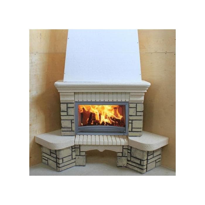 Каминная облицовка ГРАНД (угловая)