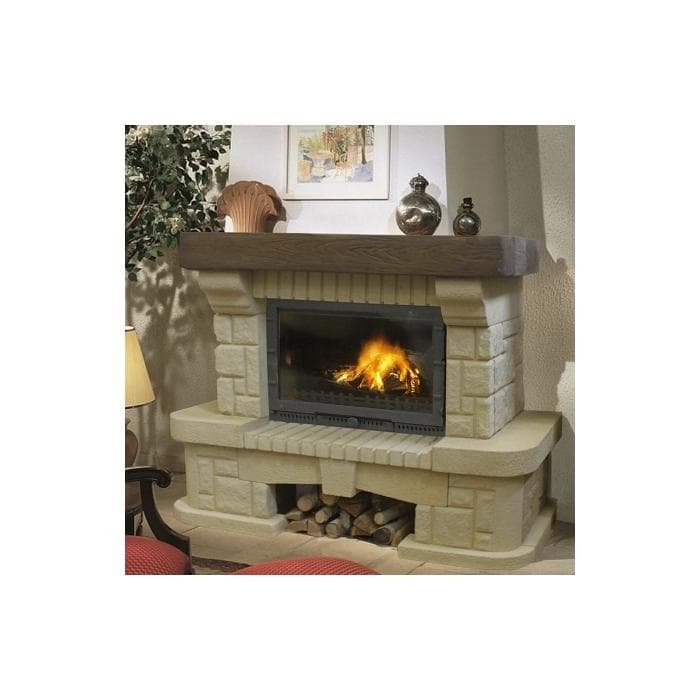 Каминная облицовка ЭЛИТ (пристенная)