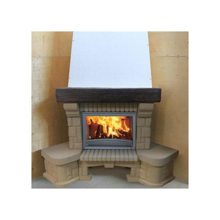 Каминная облицовка ЭЛИТ (угловая)