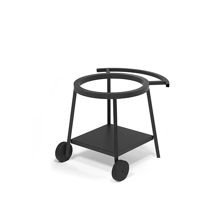 Мангал Везувий "Дачник" с чугунной решеткой "СТЕЙК" O 450мм на подставке