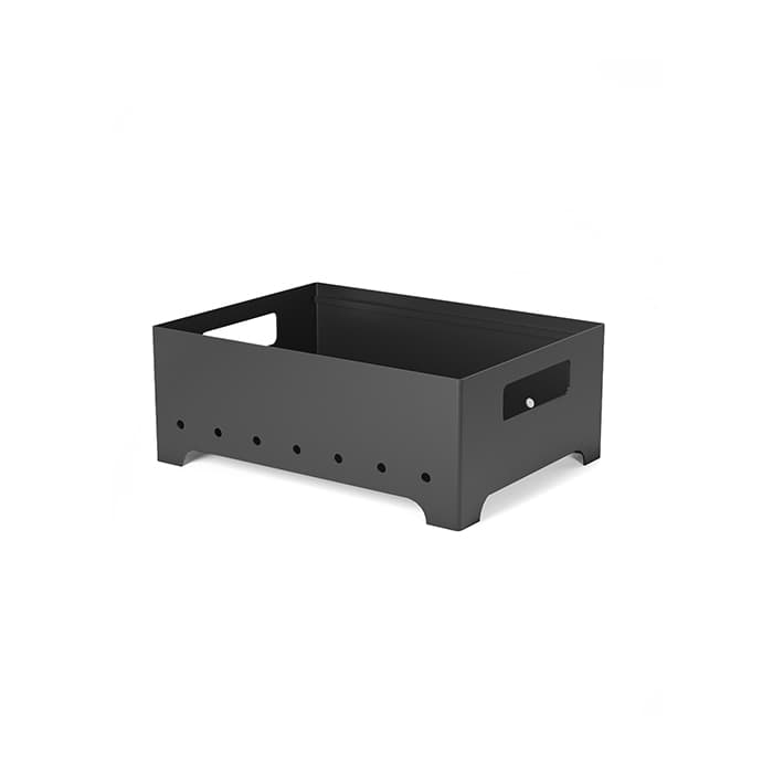 Мангал Везувий "Турист" №2 с чугунной решеткой "СТЕЙК" на подставке