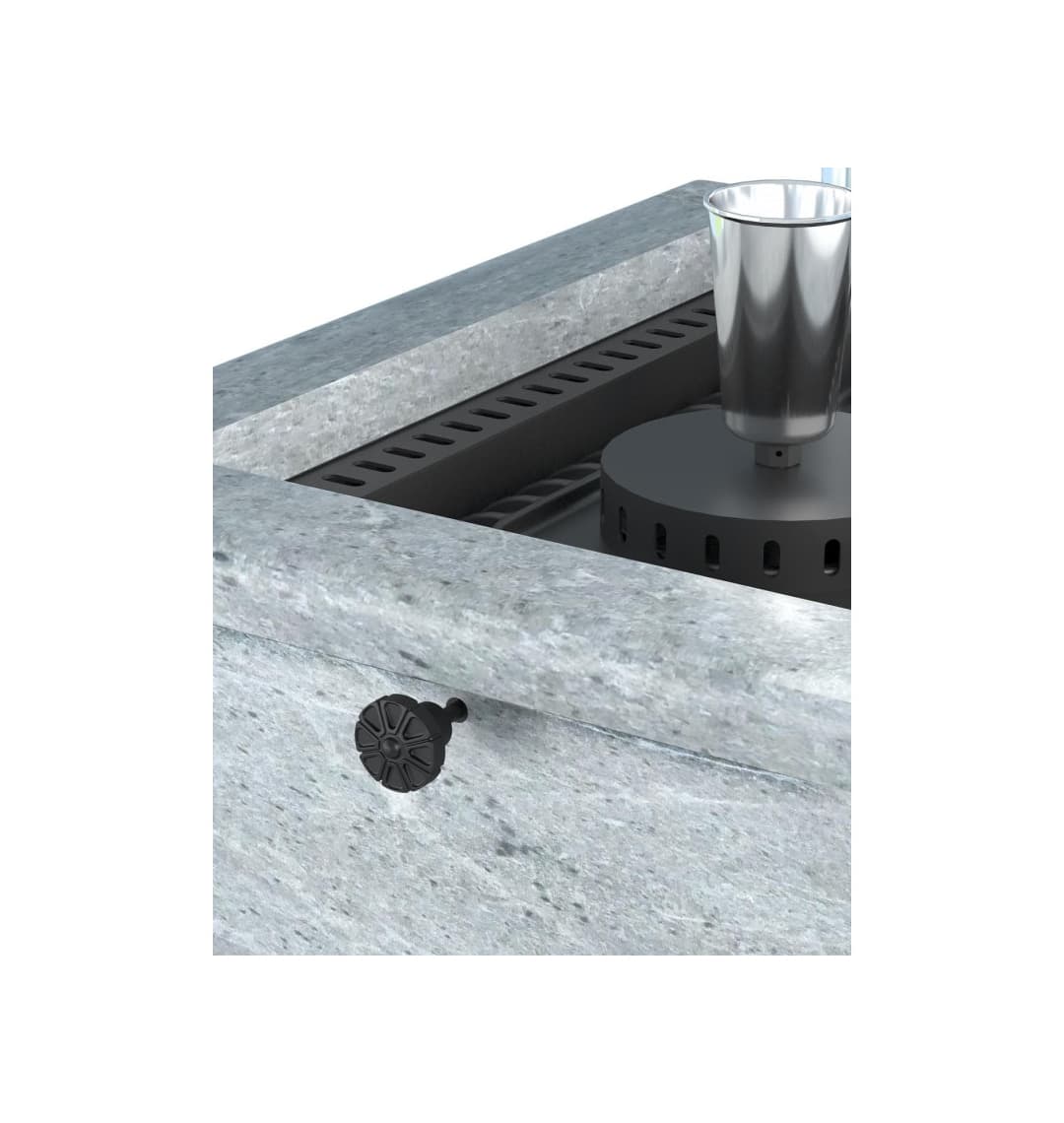 Банная печь комплект EVEREST 24 Легкий пар (280) Талькохлорит, S-40