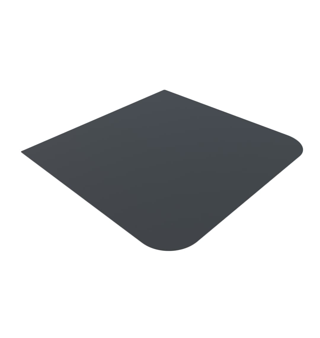 Лист напольный Везувий, 2мм, черный 1200*1200*2 R135