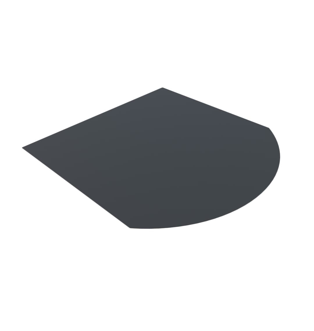 Лист напольный Везувий, 2мм, черный 1200*1200*2 R641