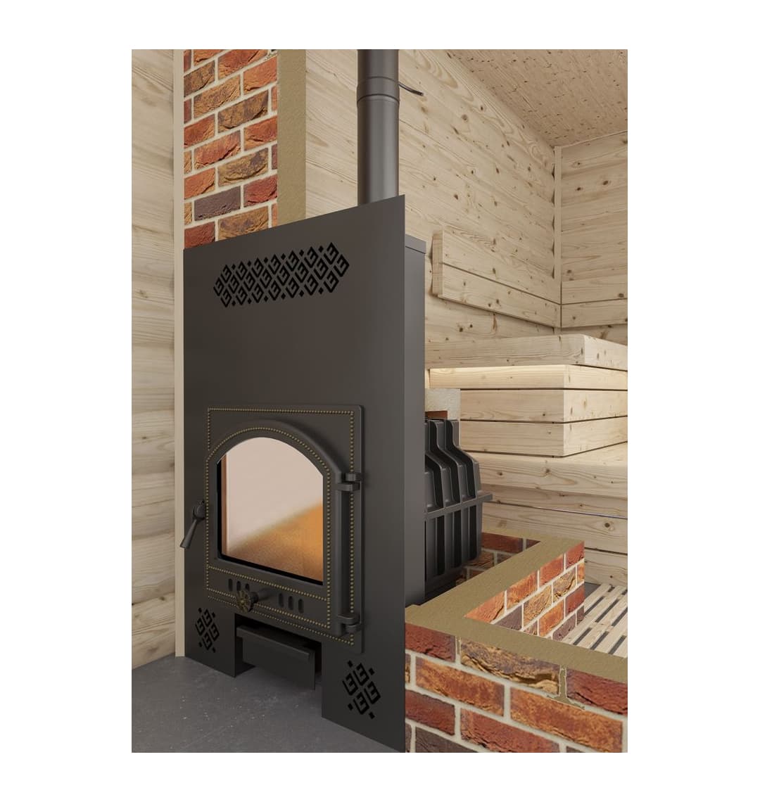 Фронтальный защитный экран Легенда 28 (ДТ-4, ДТ-4С, 270, 271) S=120мм