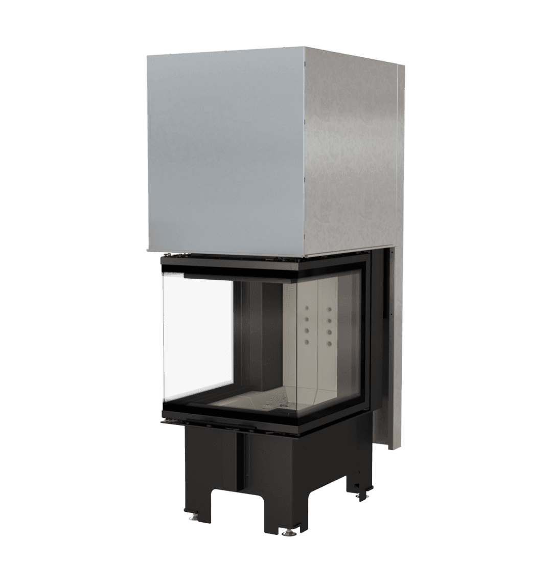 Каминная топка стальная NBC/500/500 (NBC 8) (гильотина) (8 кВт)