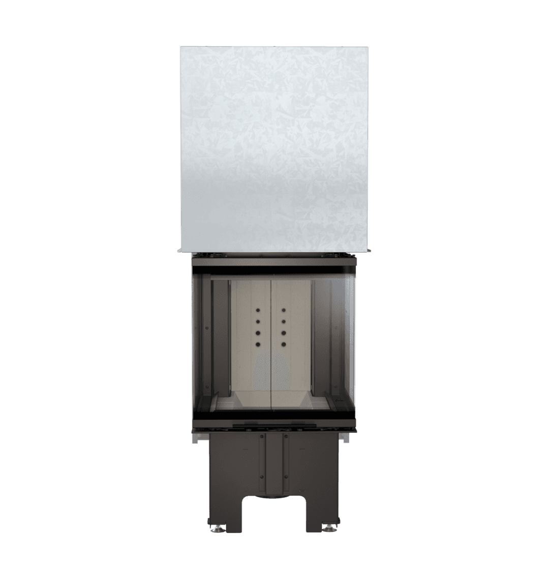 Каминная топка стальная NBC/500/500 (NBC 8) (гильотина) (8 кВт)