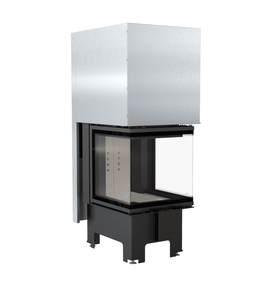 Каминная топка стальная NBC/500/500 (NBC 8) (гильотина) (8 кВт)