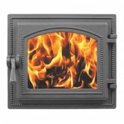 Дверка ВЕЗУВИЙ каминная 260 (Антрацит)