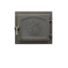 Дверка ВЕЗУВИЙ каминная 261 (бронза)