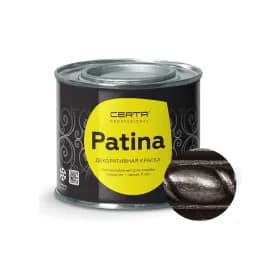 Краска термостойкая (до 700°С; 0,08 кг) ПАТИНА Серебро, CERTA