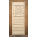 Дверь липа глухая с рисунком 1900х700 (коробка Осина)