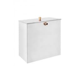 Бак нержавеющий 80л под контур (Прямоуг) (AISI 439)