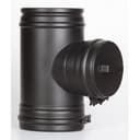 Заглушка тройника д.130 PM25 (Чер.)