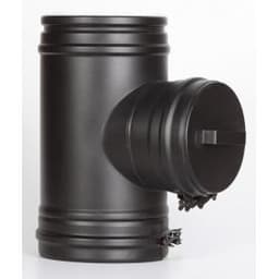 Заглушка тройника д.130 PM25 (Чер.)