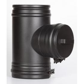 Заглушка тройника д.130 PM25 (Чер.)