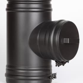 Заглушка тройника д.150 PM25 (Чер.)