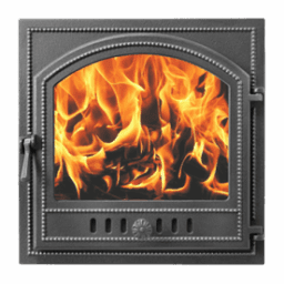 Дверка ВЕЗУВИЙ каминная 205 (Антрацит)