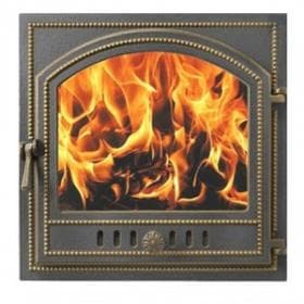 Дверка ВЕЗУВИЙ каминная 205 (бронза)