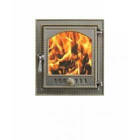 Дверка ВЕЗУВИЙ каминная 210 (бронза)