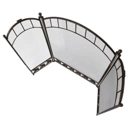 Экран каминный C31206AGK (античная латунь/черный)