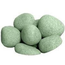 Камень Жадеит шлифованный средний (ведро 20 кг)