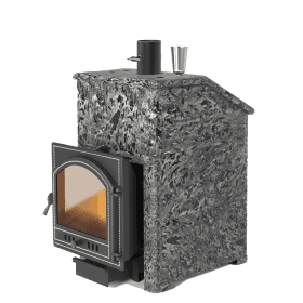 Банная печь комплект Президент "Легенда ретро 205" Пироксенит Элит, S-40