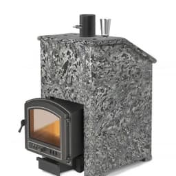 Банная печь комплект Президент "Легенда ретро 224" Пироксенит Элит, S-40