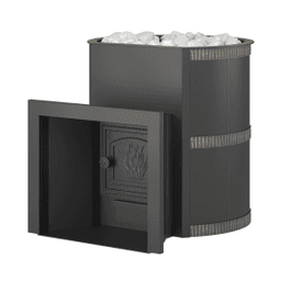 Банная печь ВЕЗУВИЙ газо-дровяная ЛАВА 18 (ДТ-3)