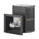 Банная печь ВЕЗУВИЙ газо-дровяная ЛАВА 18 (ДТ-3)