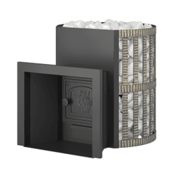 Банная печь ВЕЗУВИЙ газо-дровяная СКИФ Ковка 18 (ДТ-3)